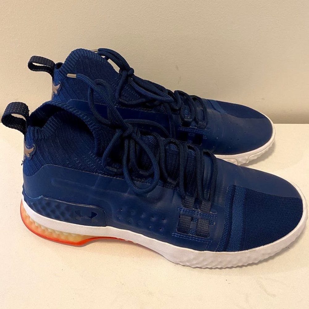 Under Armour UA Project Rock 1 Blue Size 9.5